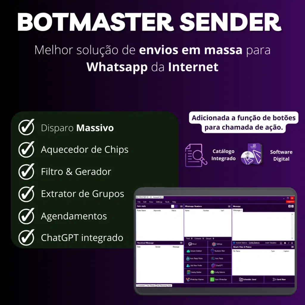 BotMaster Sender Whatsapp 12.6.1.0 Ultima Versao Original 2025